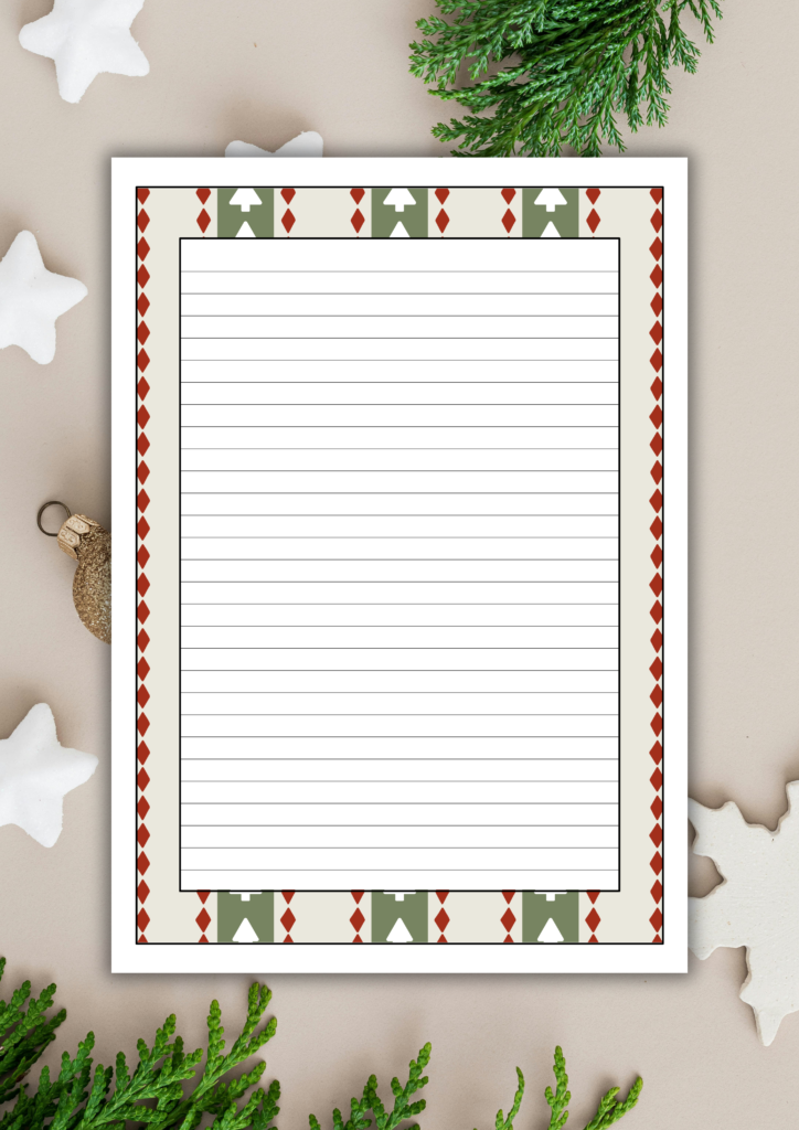 Christmas border pages