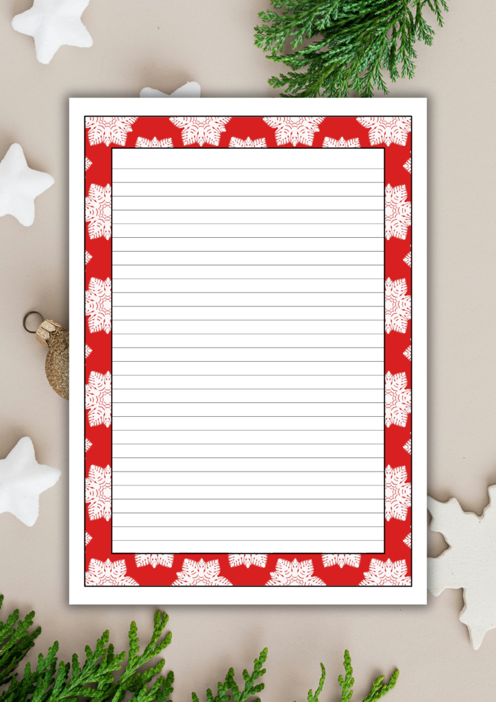 Christmas border pages