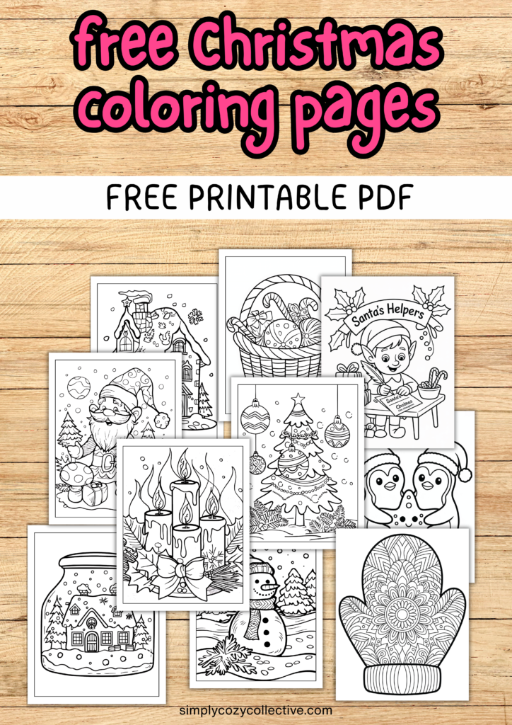 free christmas coloring pages
