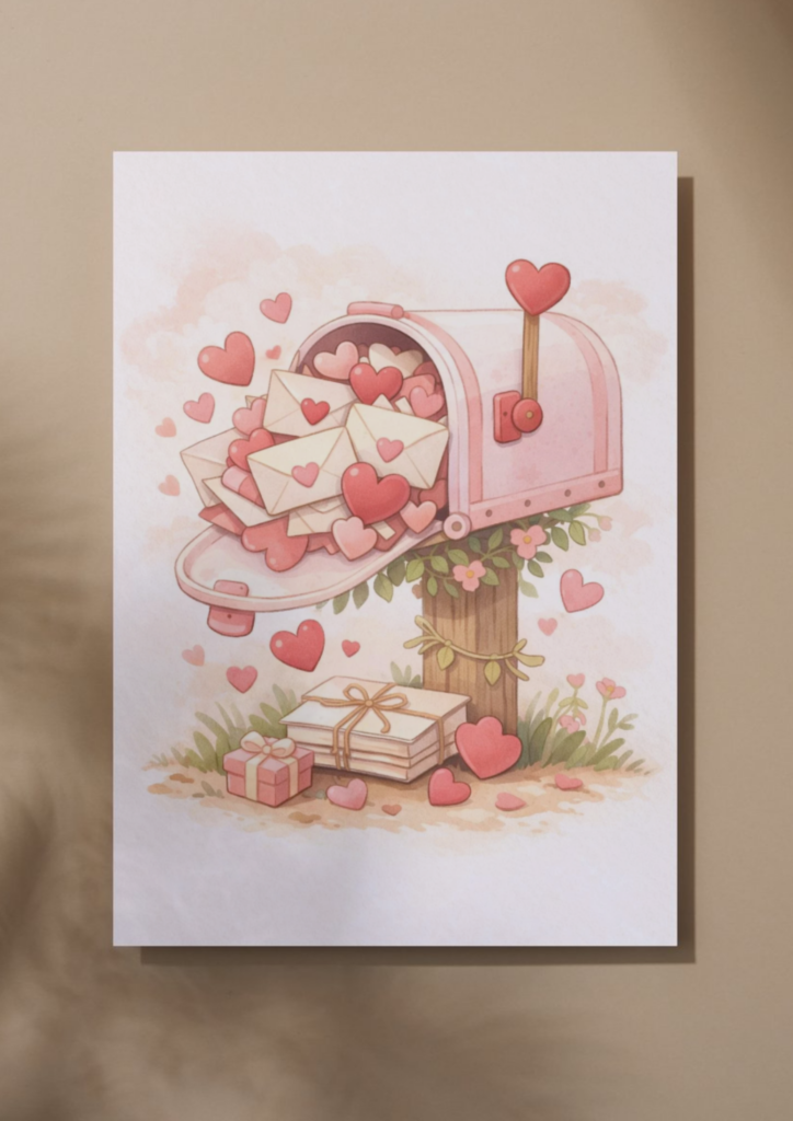 Happy Valentine's Day card printables