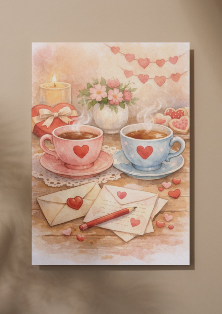 Happy Valentine's Day card printables