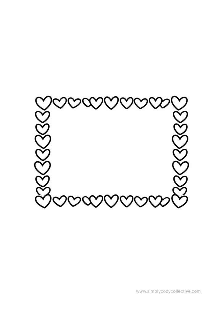 cozy heart doodles to draw 