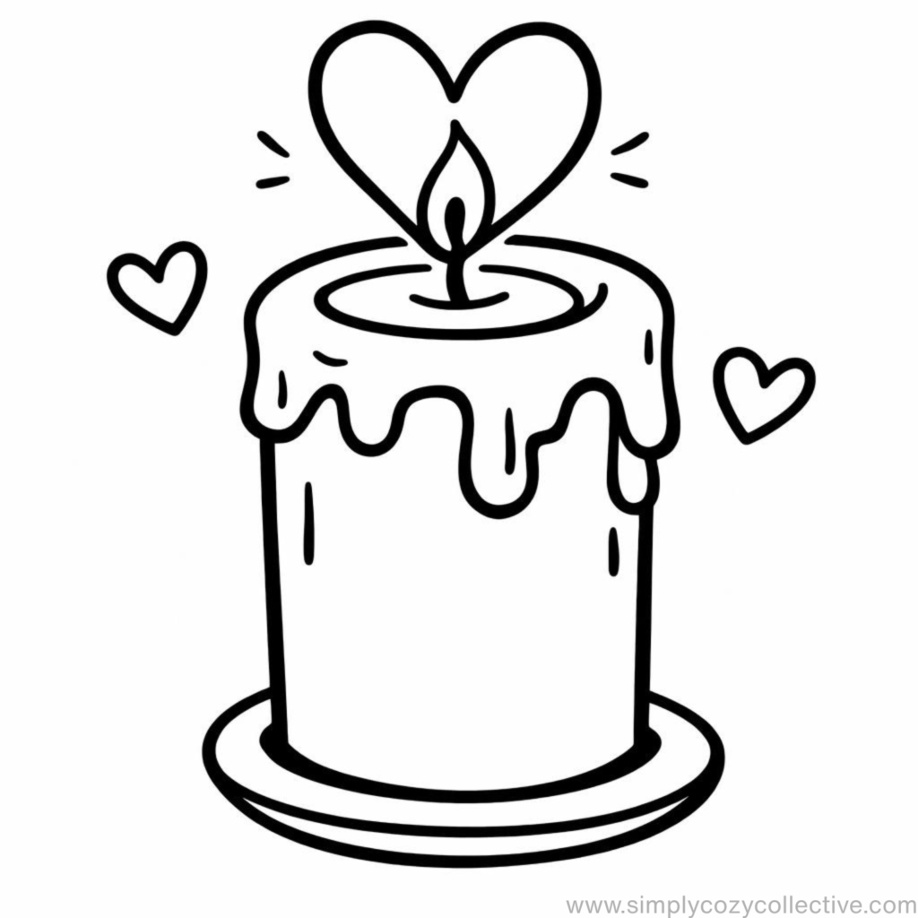 cozy Valentine doodle ideas