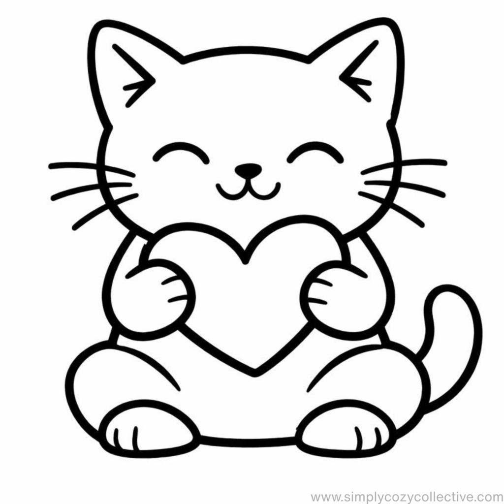 cozy Valentine doodle ideas