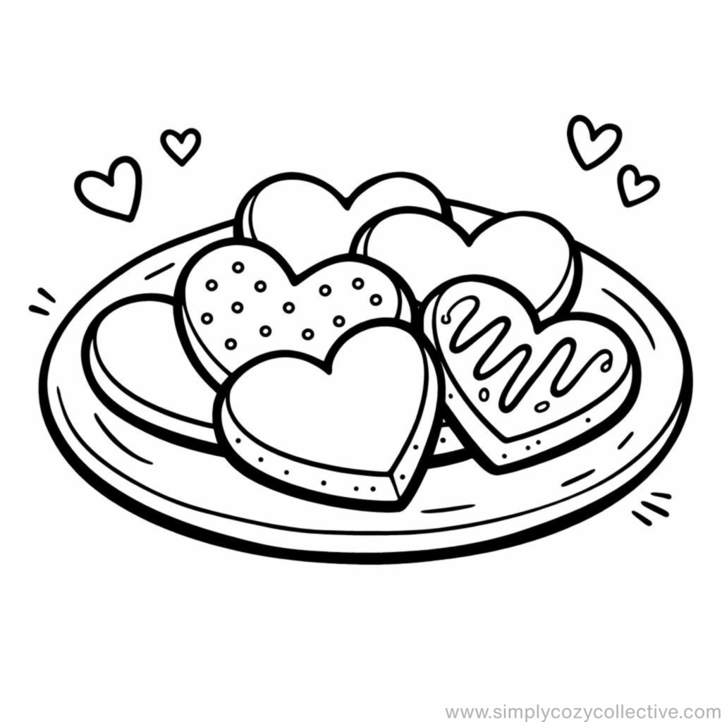 cozy Valentine doodle ideas