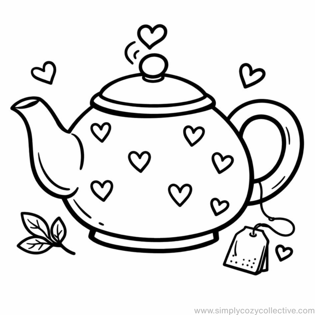 cozy Valentine doodle ideas