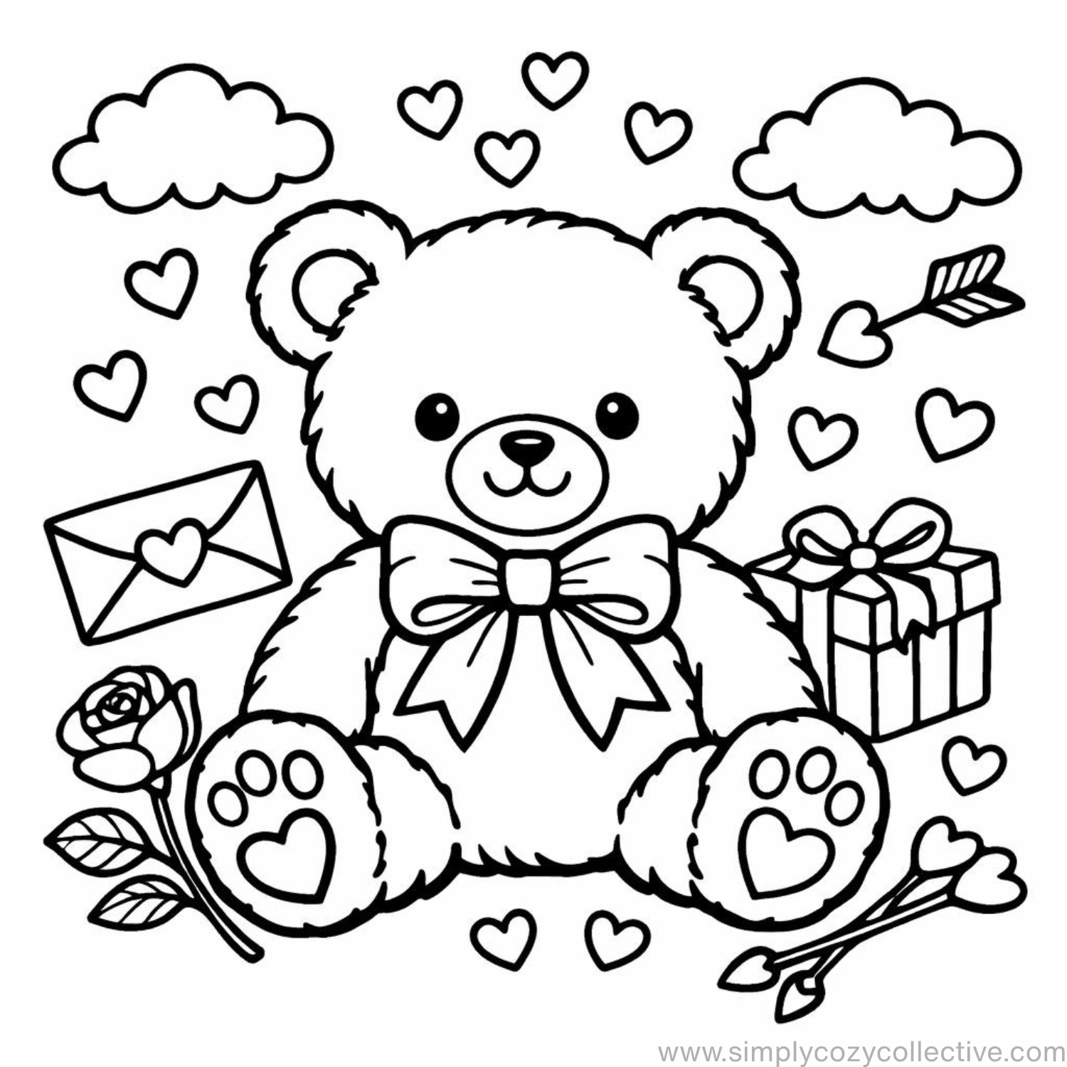 cozy Valentine doodle ideas