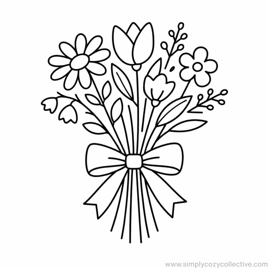 Flower doodle ideas for beginners