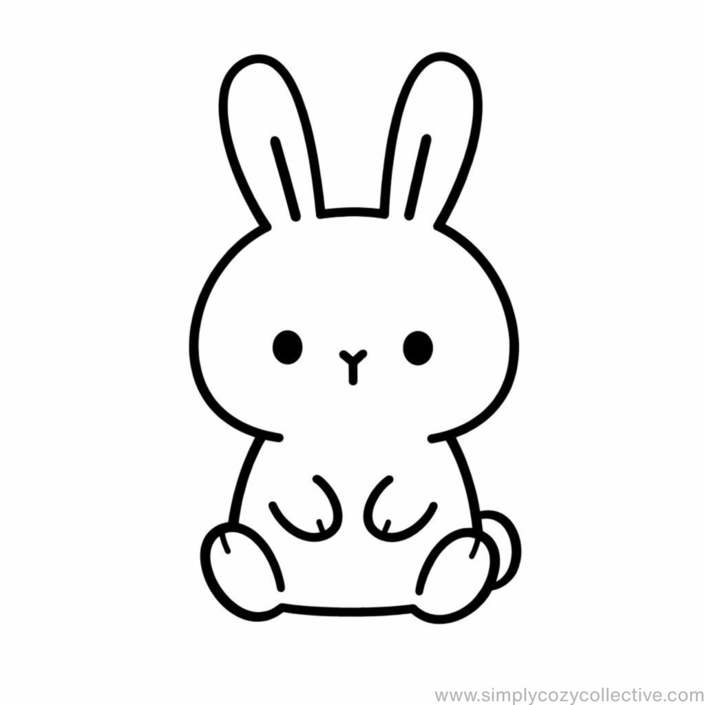 Easy bunny doodle ideas