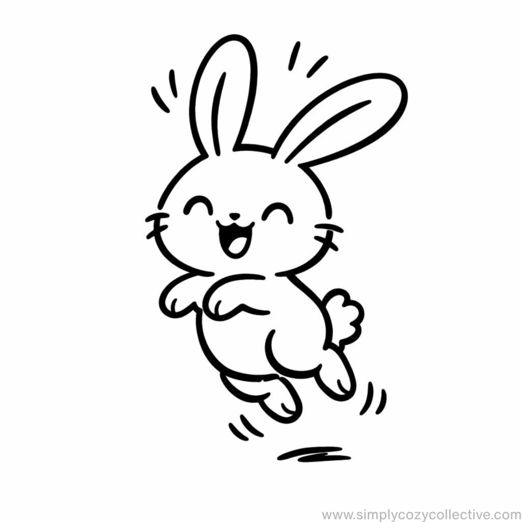 Easy bunny doodle ideas