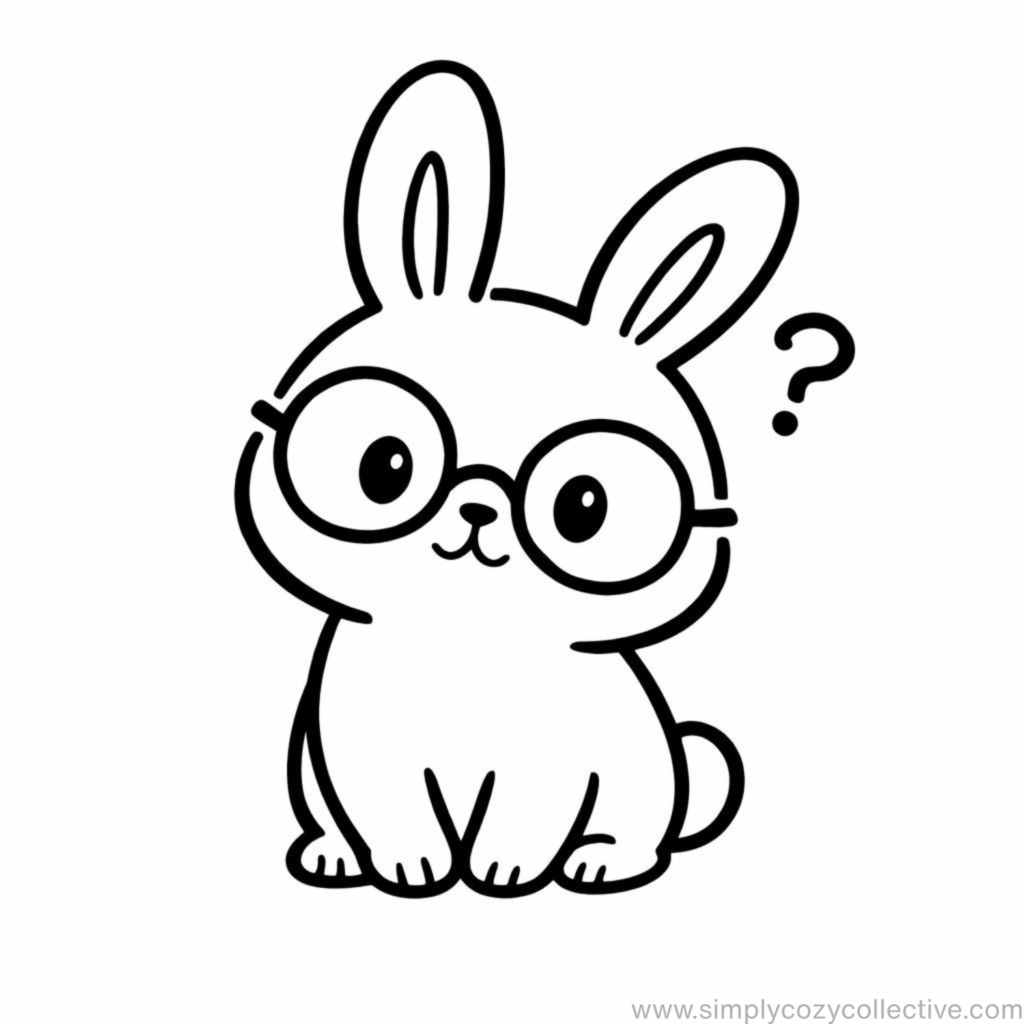 Easy bunny doodle ideas