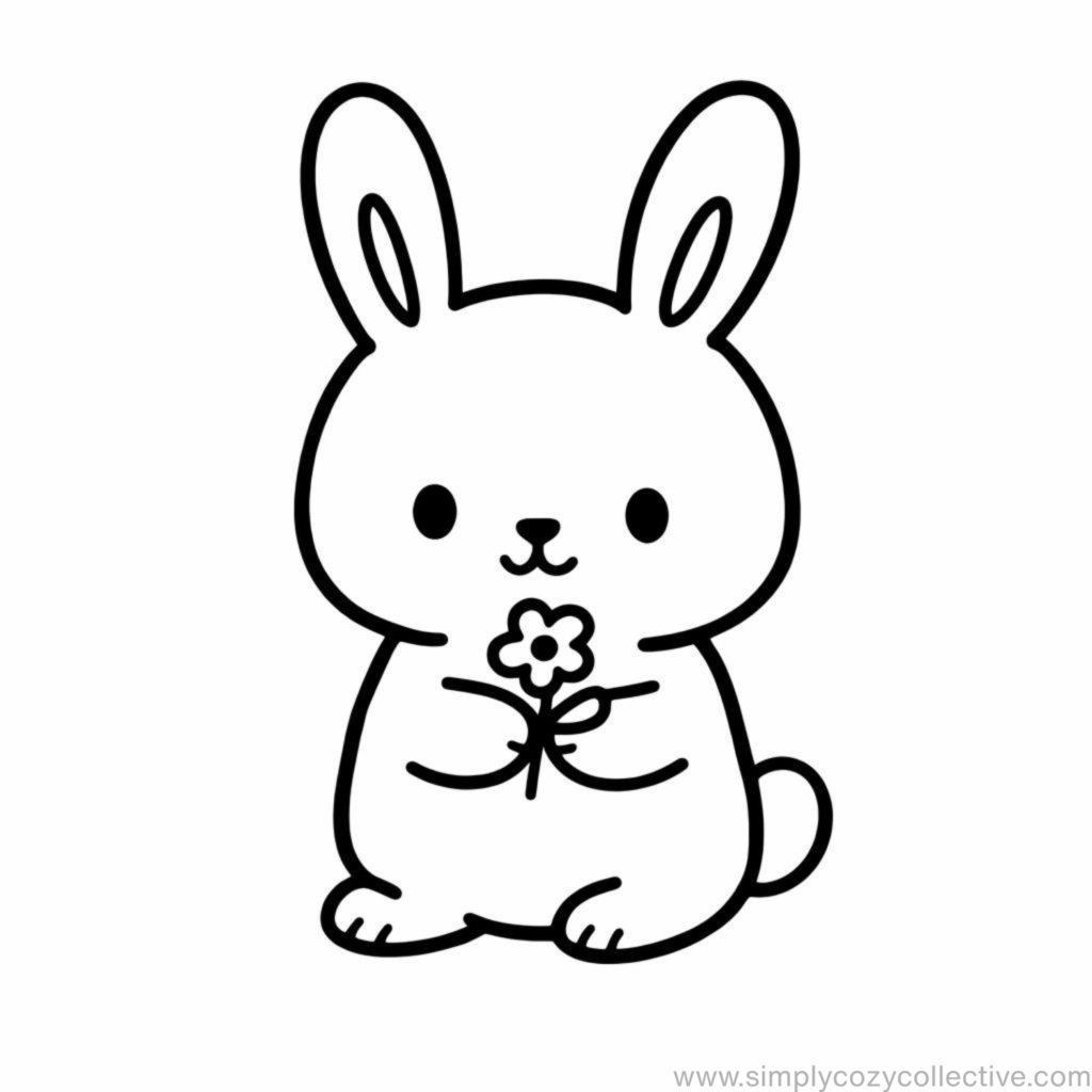 Easy bunny doodle ideas