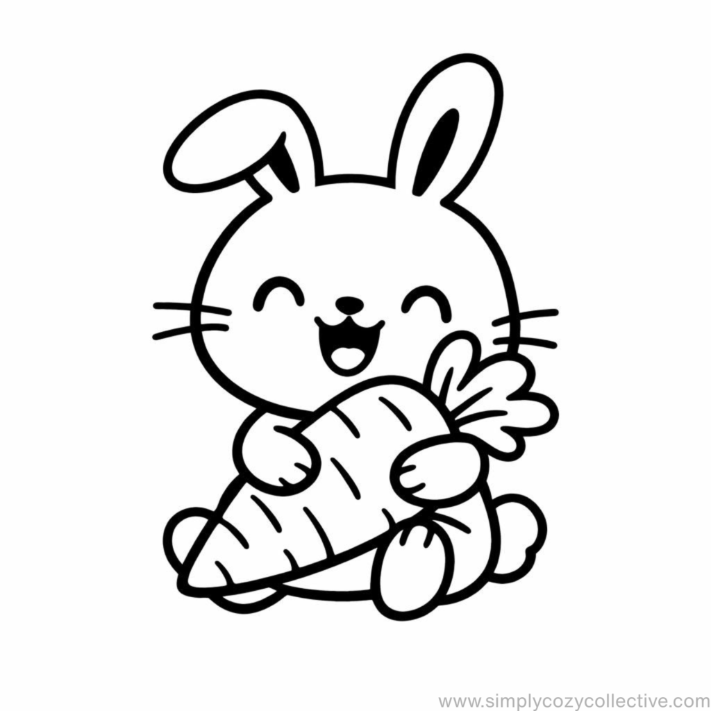 Easy bunny doodle ideas