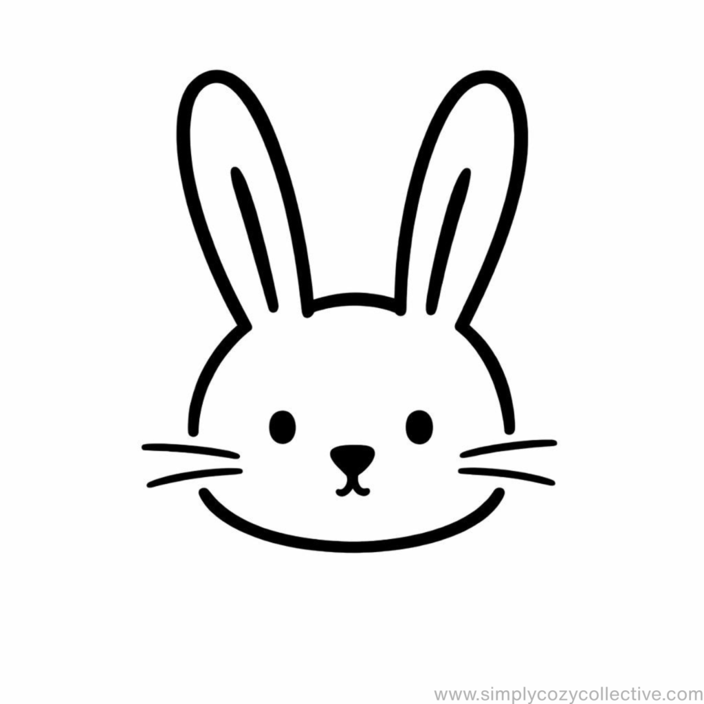 Easy bunny doodle ideas
