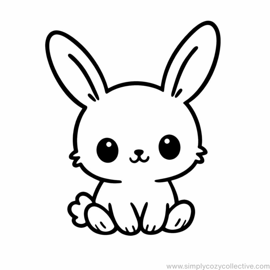 Easy bunny doodle ideas