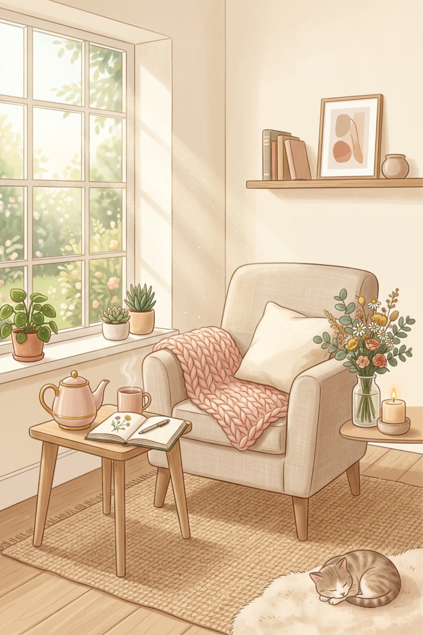 How to build a life that feels calm and happy